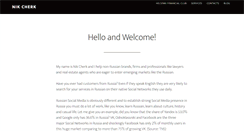 Desktop Screenshot of nikcherk.com